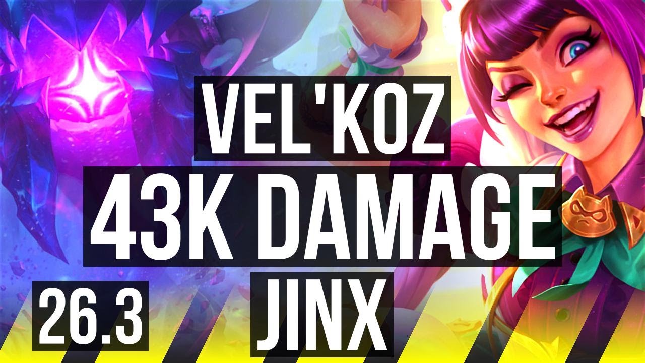 VEL’KOZ & Zilean vs JINX & Milio (ADC) | 43K Dano | EUNE Mestre |&hellip;