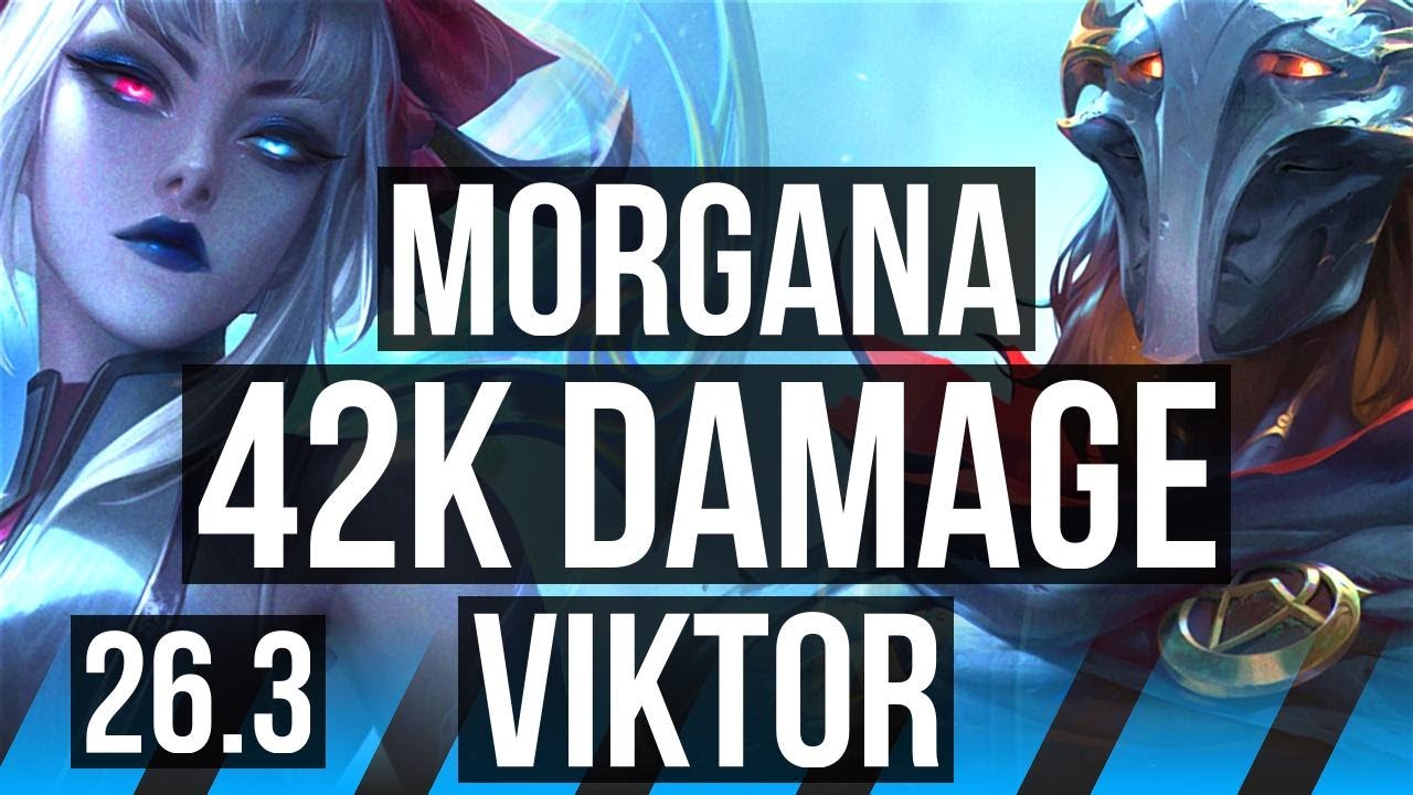 MORGANA vs VIKTOR (MID) | 42K Dano | KR Diamante | 26.3