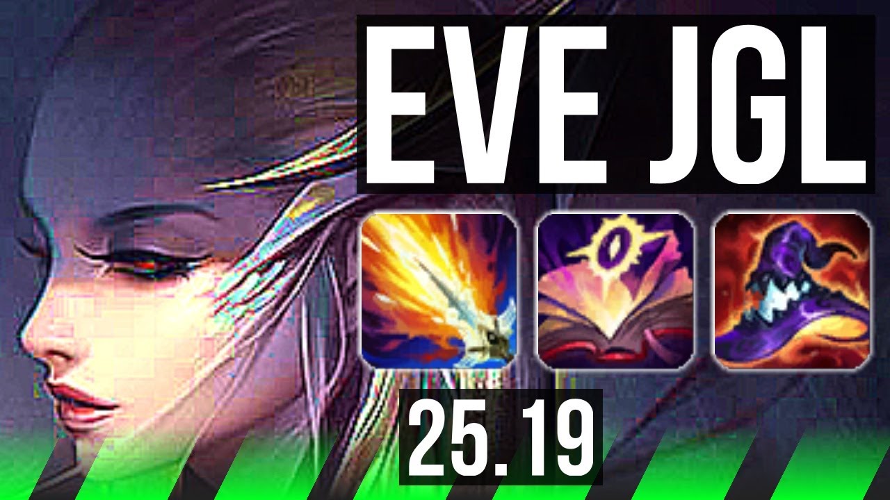 EVELYNN vs VOLIBEAR (JGL) | Rank 5 Eve, 42k Dano | EUW Mestre | 25.19