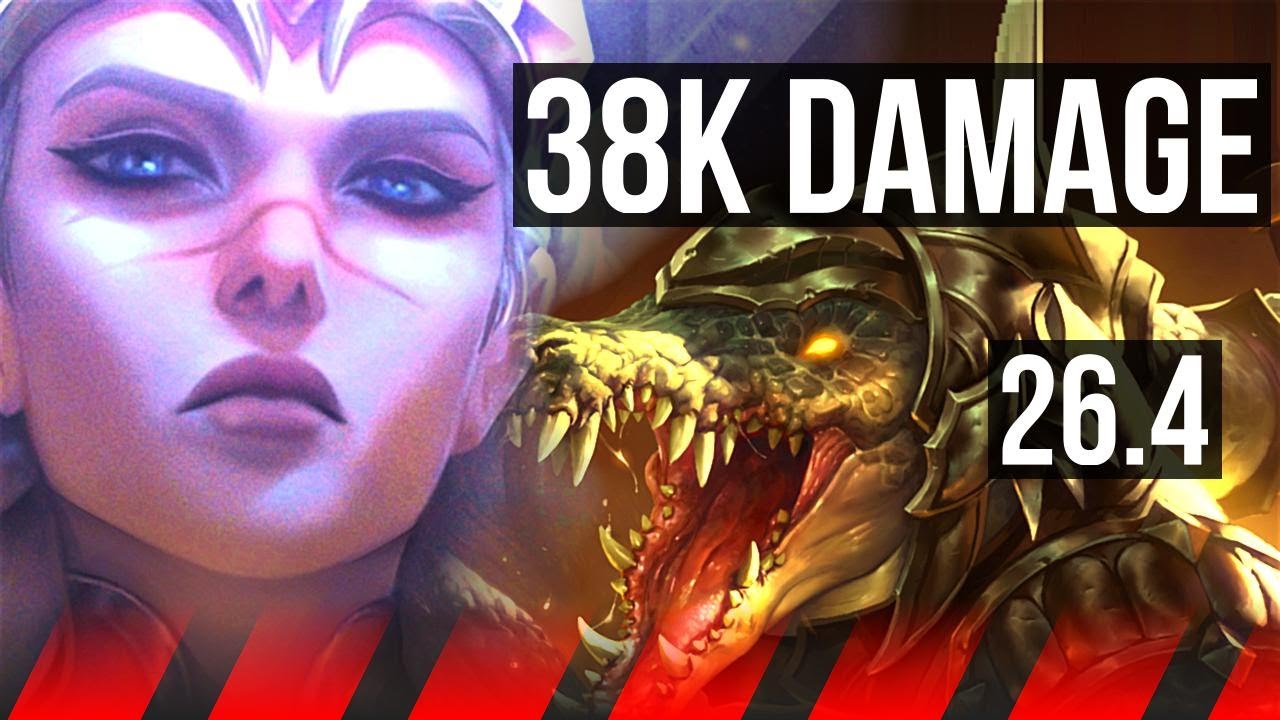 SEJUANI vs RENEKTON (TOP) | 38K Dano | KR Diamante | 26.4