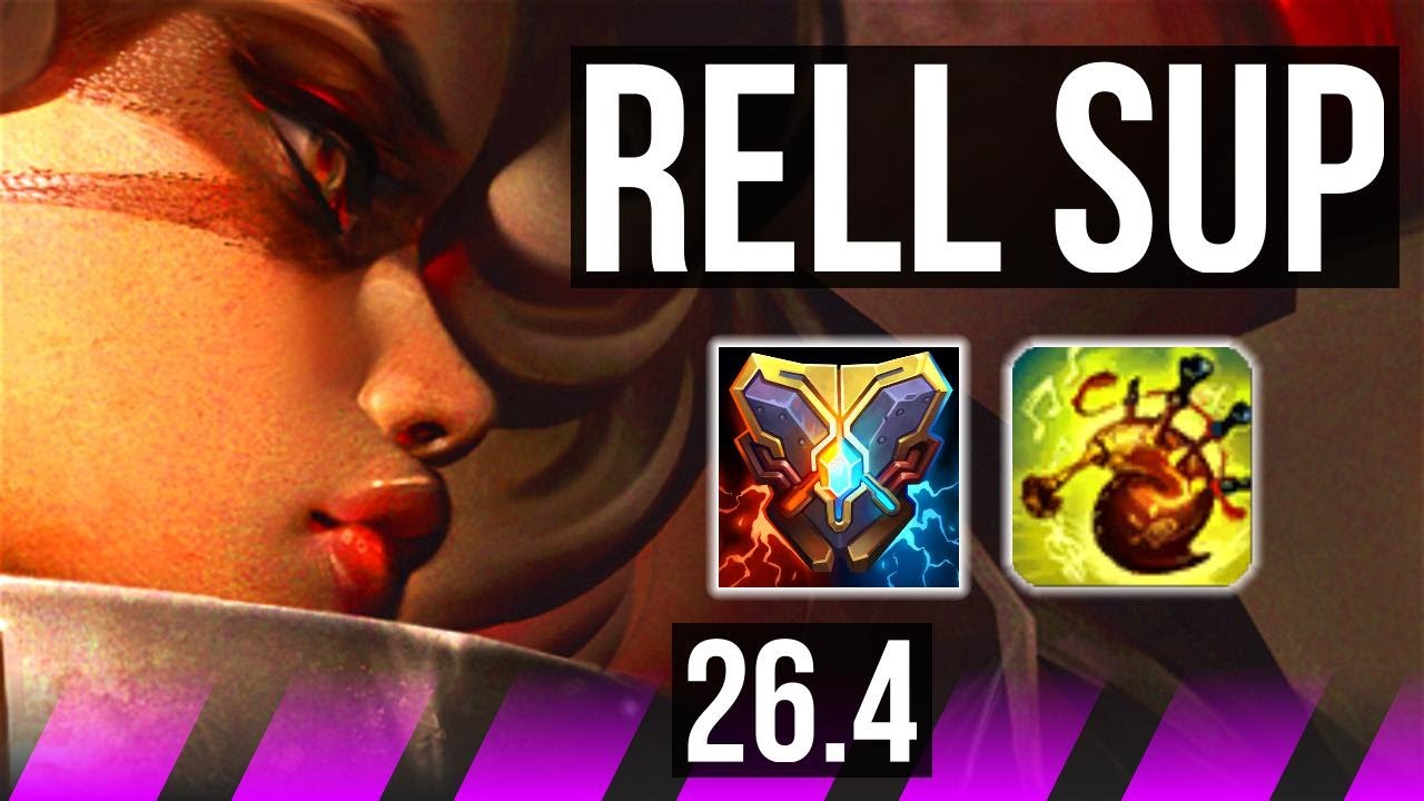 RELL & Jinx vs RENATA GLASC & Aphelios (SUP) | EUW Grão-Mestre | 26.4