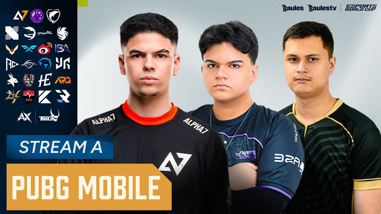 PUBG MOBILE – DIA 7 – ESPORTS WORLD CUP 2025…