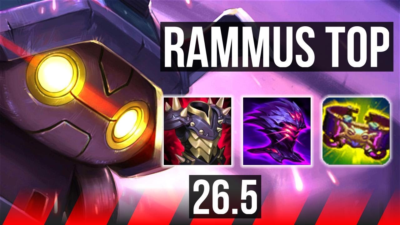 RAMMUS vs TRYNDAMERE (TOP) | NA Desafiante | 26.5