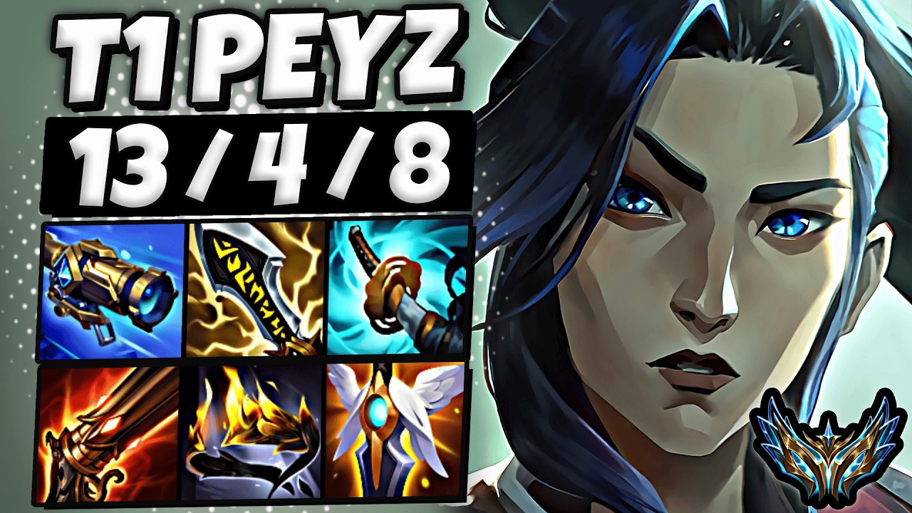 T1 Peyz Caitlyn vs Yunara [ ADC ] Korea Desafiante 2243 LP | Patch 26.6