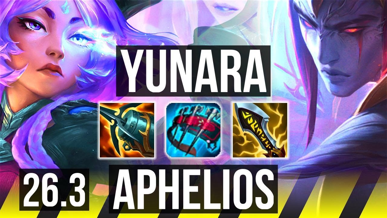 YUNARA & Yuumi vs APHELIOS & Thresh (ADC) | Good KDA: 19/1/4, 50K Dano |&hellip;
