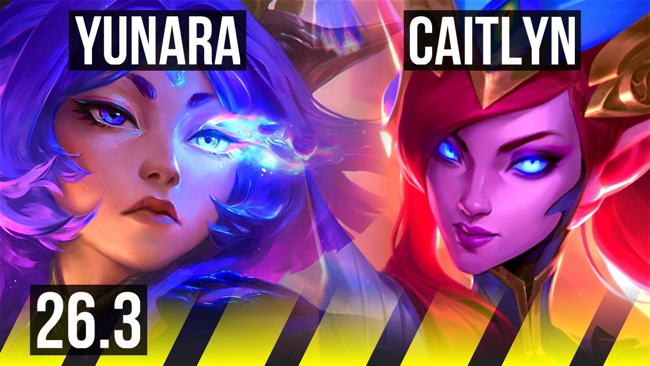 YUNARA & Braum vs CAITLYN & Thresh (ADC) | Good KDA: 14/1/8 | EUW Mestre&hellip;