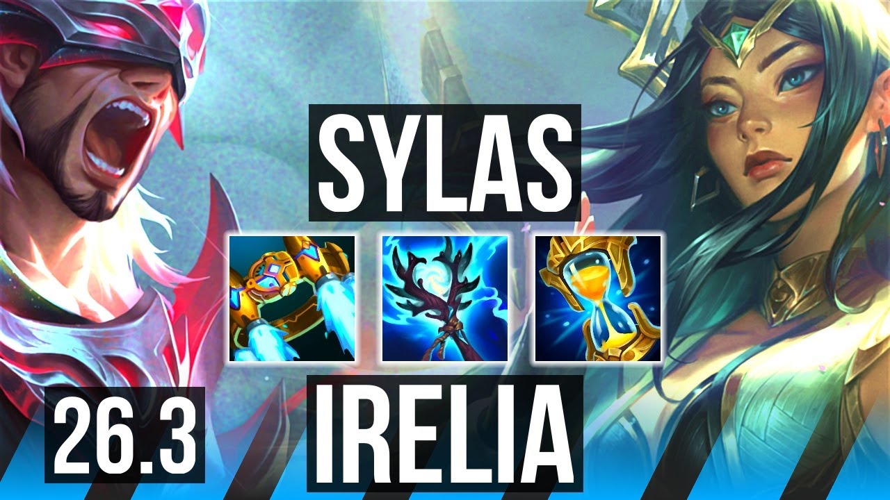 SYLAS vs IRELIA (MID) | KR Mestre | 26.3