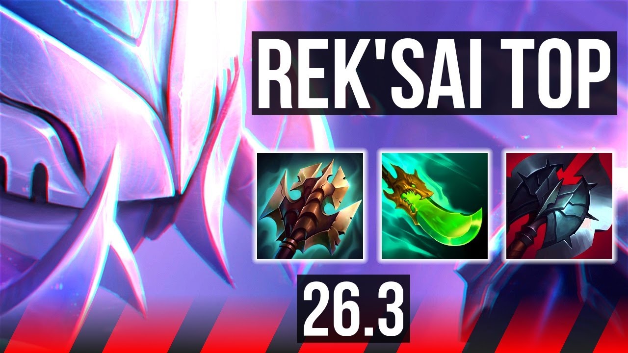 REK’SAI vs DARIUS (TOP) | EUNE Mestre | 26.3