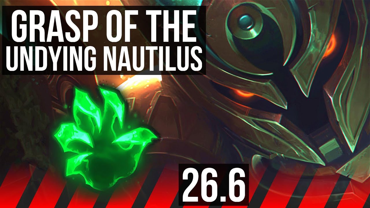 NAUTILUS vs OLAF (TOP) | 28K Dano, Grasp Of The Undying | EUW Diamante | 26.6