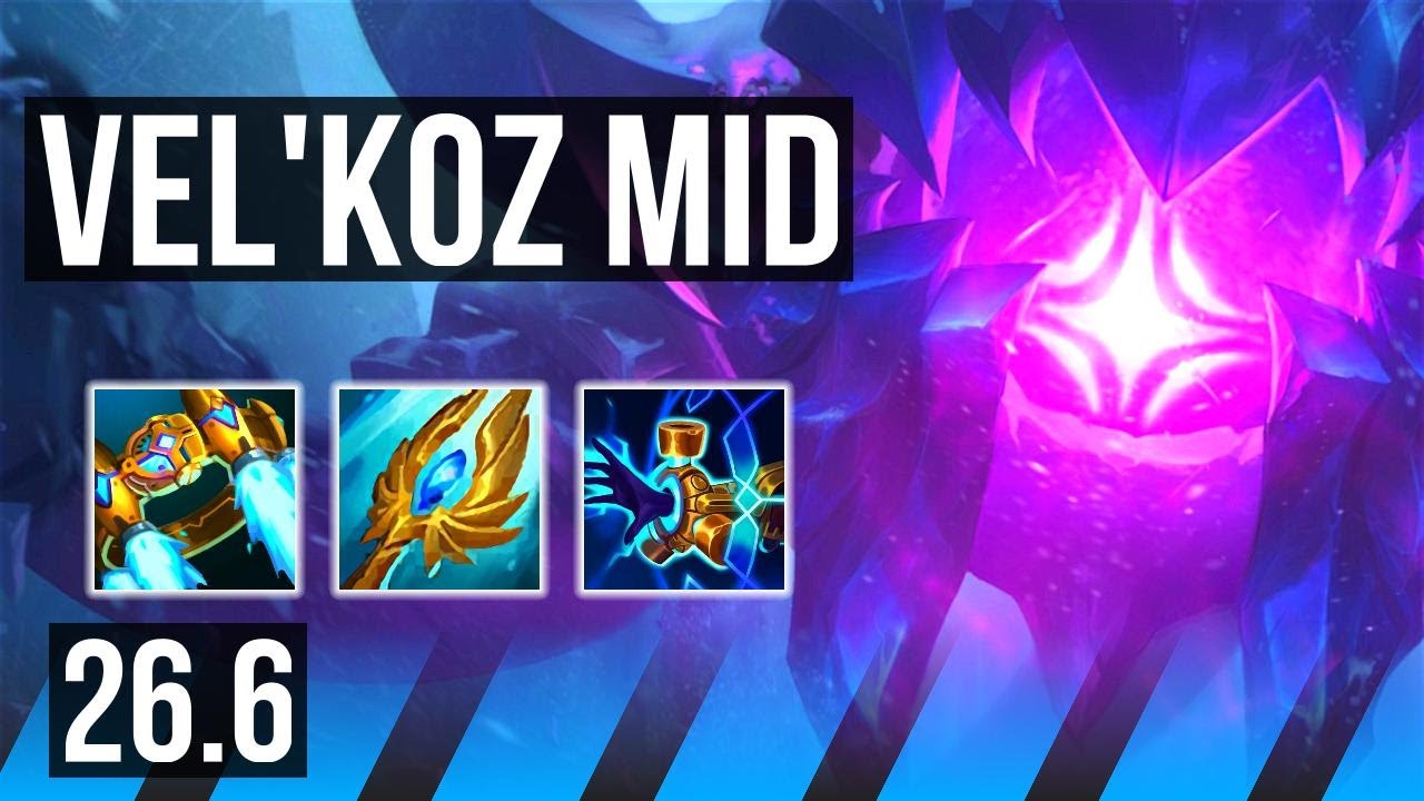 VEL’KOZ vs NASUS (MID) | NA Desafiante | 26.6
