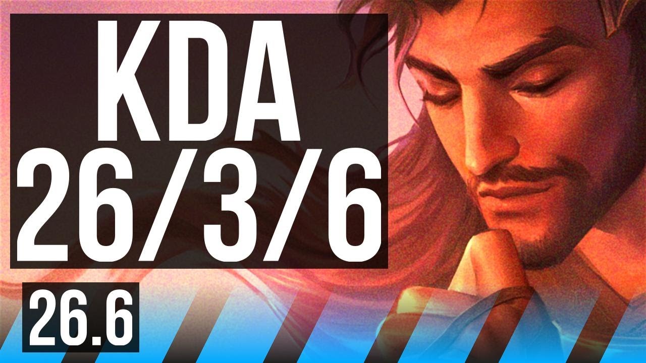 AKSHAN vs IRELIA (MID) | 45K Dano, Good KDA: 26/3/6 | EUW Diamante | 26.6