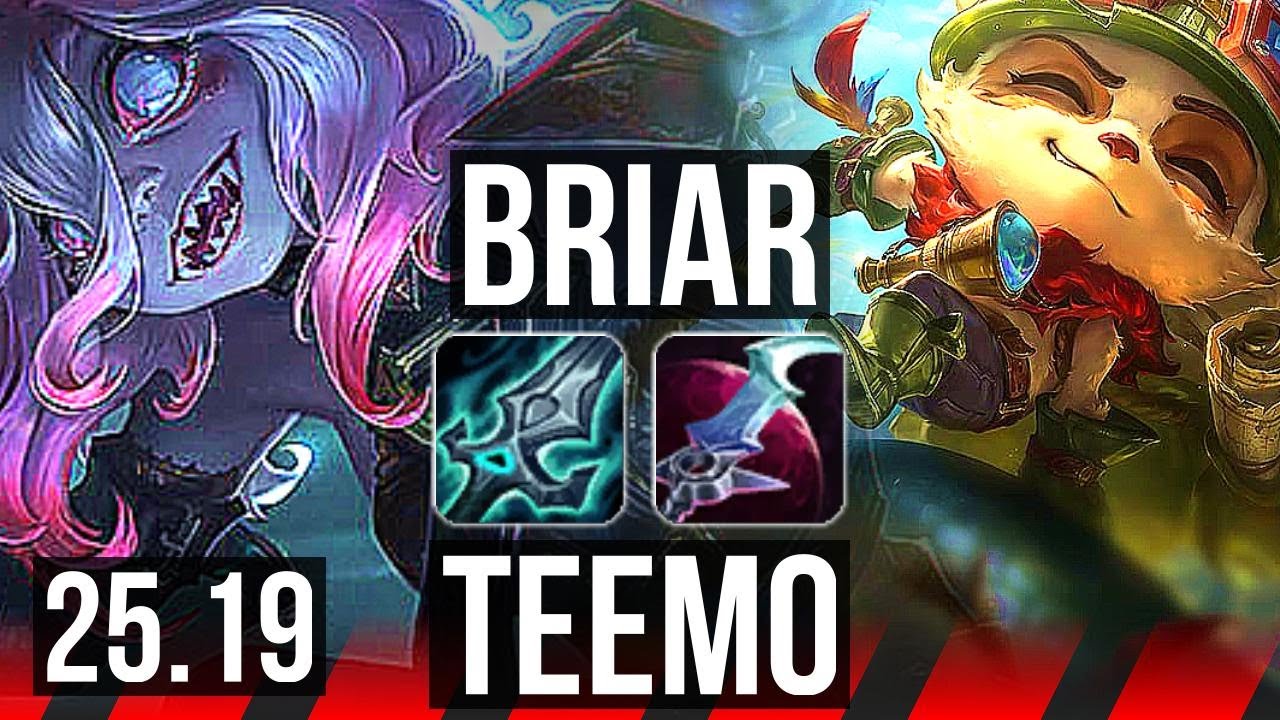 BRIAR vs TEEMO (TOP) | 6 Abates Solo | EUW Mestre |…