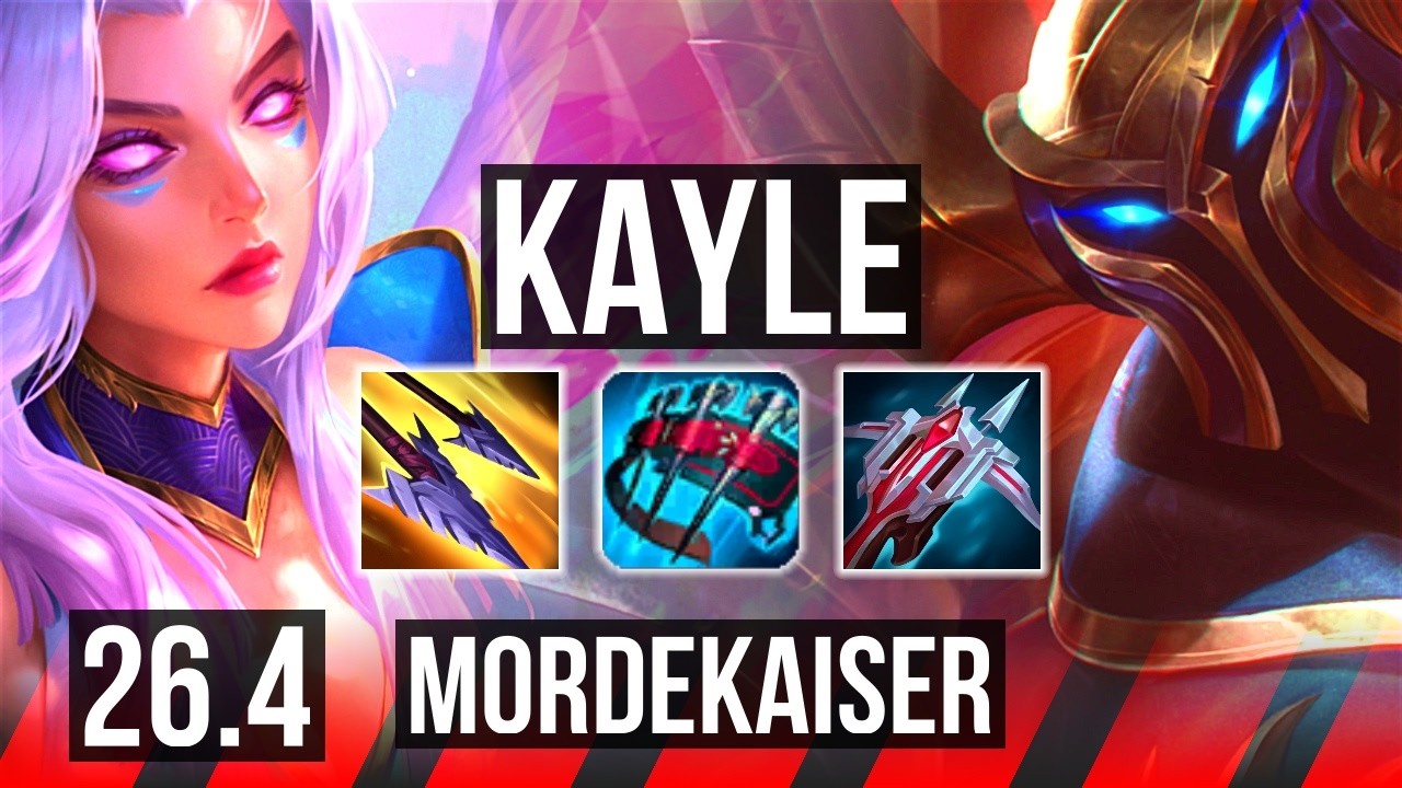KAYLE vs MORDEKAISER (TOP) | NA Mestre | 26.4