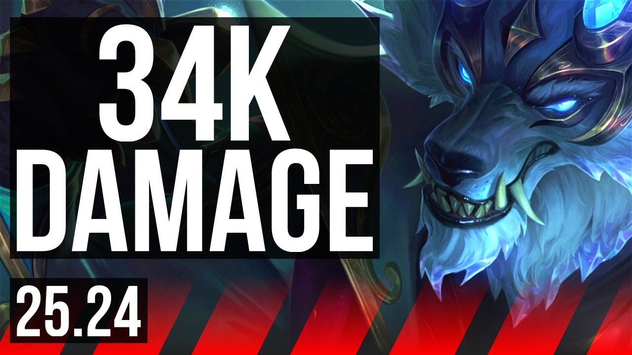 WARWICK vs YASUO (TOP) | 34K Dano | KR Diamante | 25.24