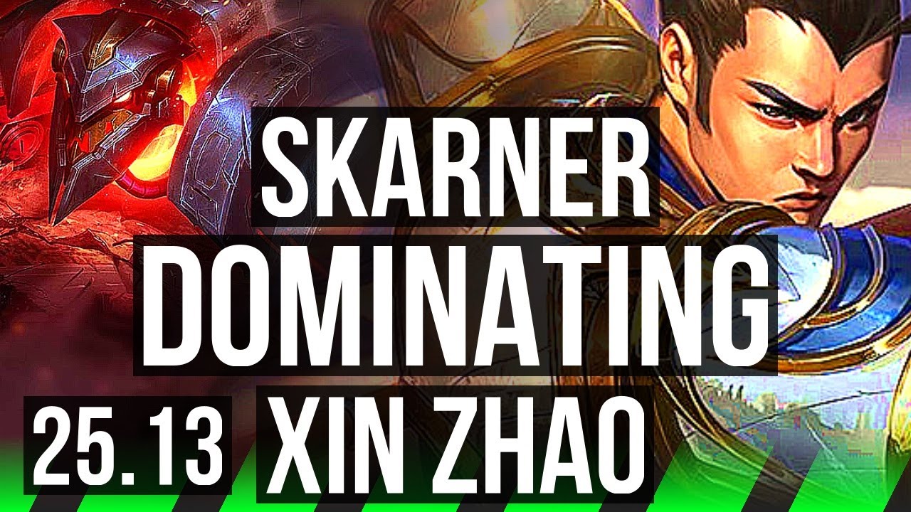 SKARNER vs XIN ZHAO (JGL) | 6/1/6, Dominando | KR…
