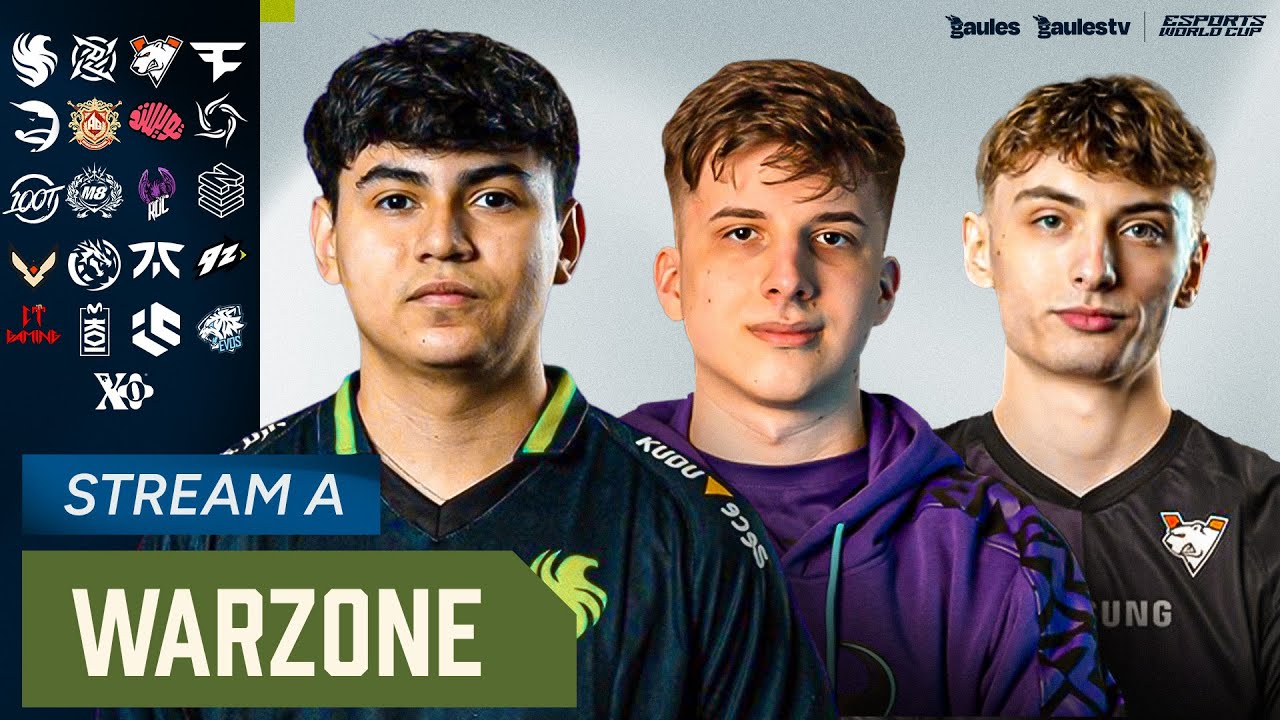 COD WARZONE – DIA 3 – ESPORTS WORLD CUP 2025…
