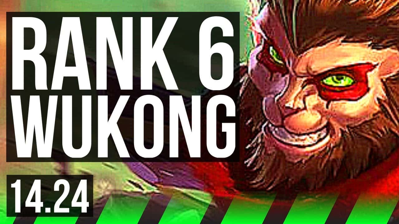 WUKONG vs DIANA (JGL) | Rank 6 Wukong | NA Challenger | 14.24