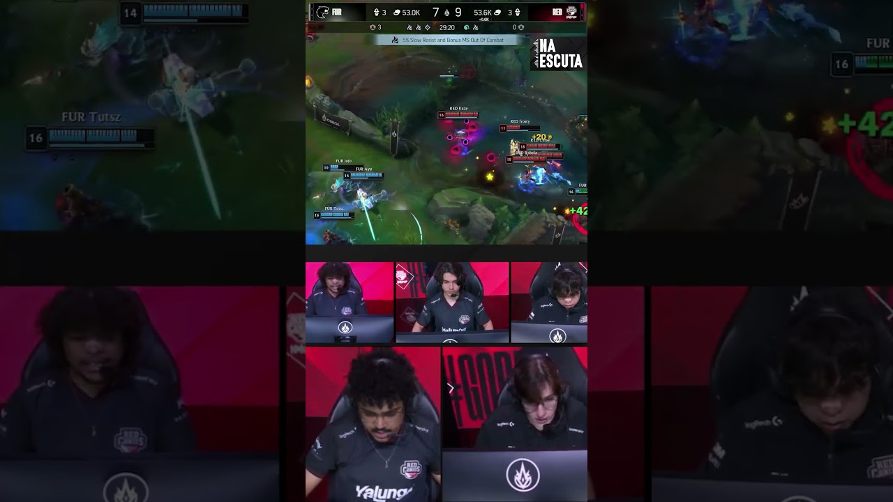 A genialidade do Kaze com o Aronguejo impressionou o fNb 😱 | Na Escuta