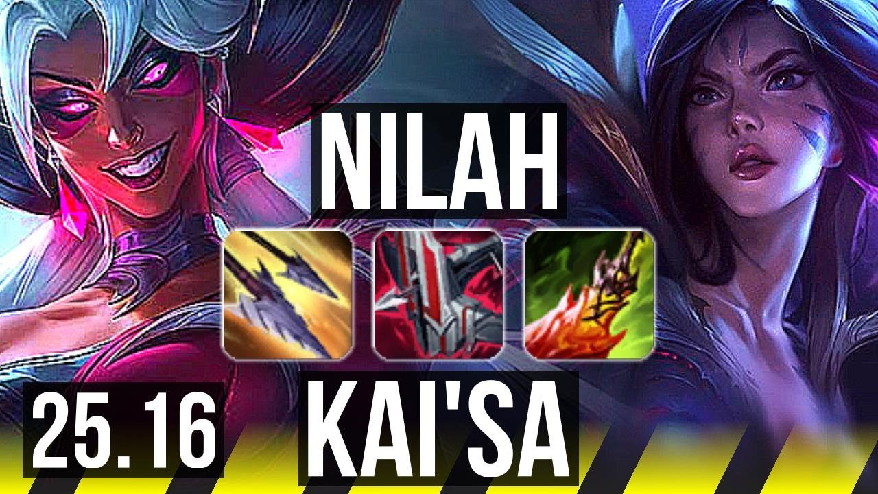 NILAH & Nautilus vs KAI’SA & Vel’Koz (ADC) | Invencível | EUW Mestre | 25.16