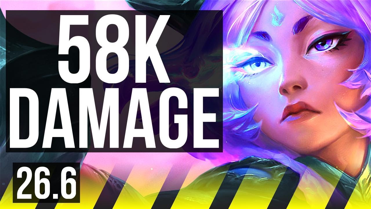 YUNARA & Rell vs YASUO & Senna (ADC) | 58K Dano | EUW Desafiante | 26.6