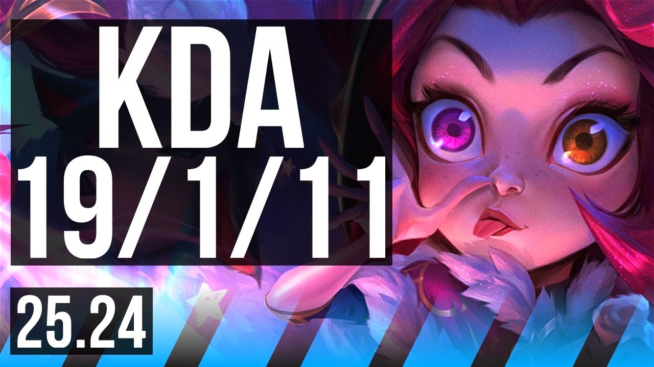 ZOE vs ZED (MID) | Good KDA: 19/1/11, 41K Dano | EUW Mestre | 25.24