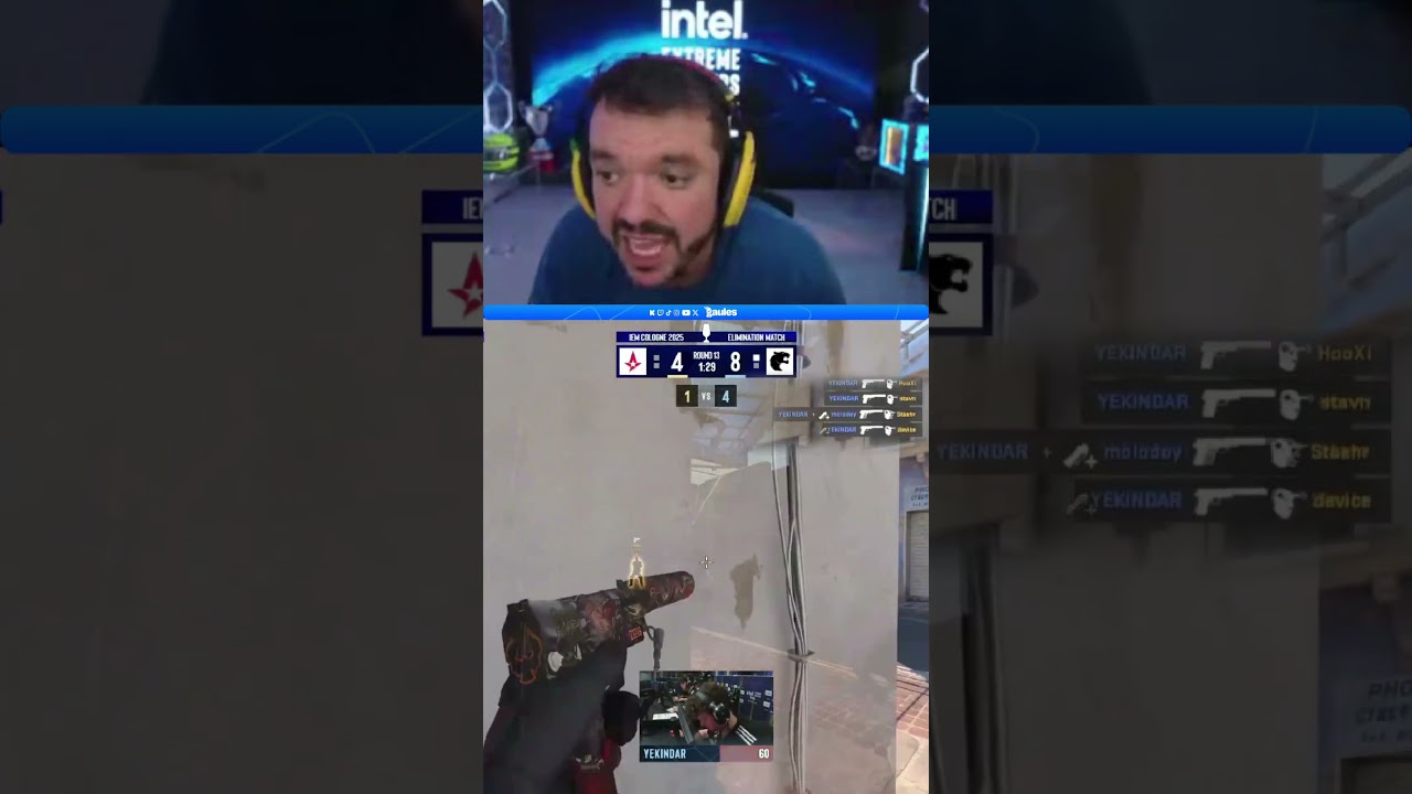 Yekindar AMASSANDO no pistol!! Furia vs Astralis