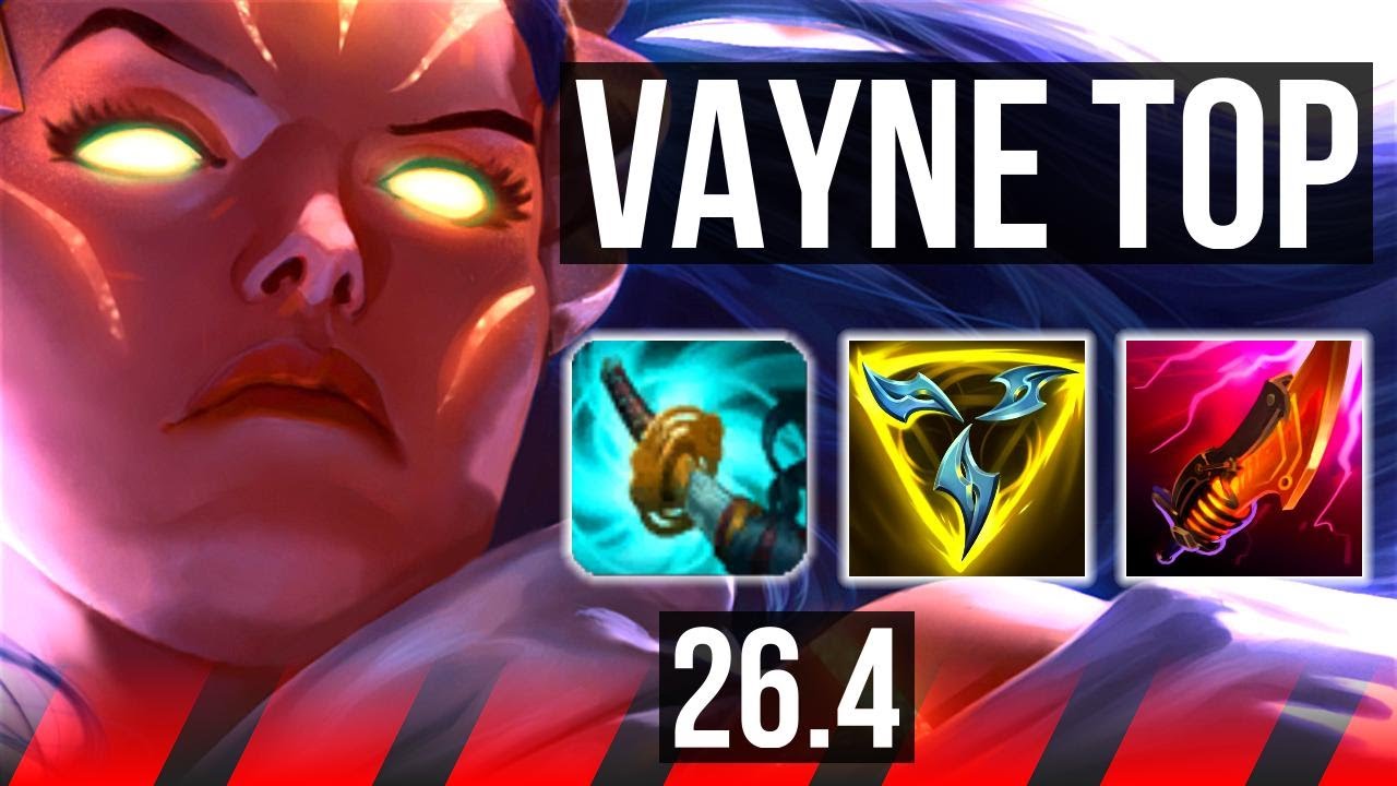 VAYNE vs DARIUS (TOP) | KR Diamante | 26.4