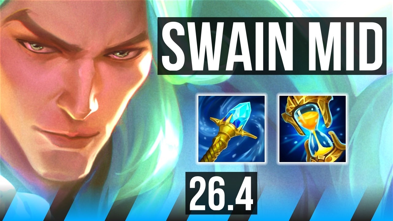 SWAIN vs YONE (MID) | KR Grão-Mestre | 26.4