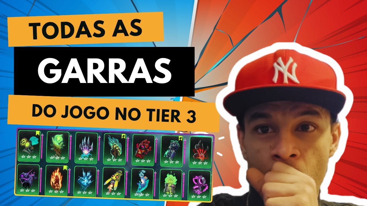 TODAS AS GARRAS NO TIER 3! AGORA SÓ VOU DROPAR RELÍQUIAS?