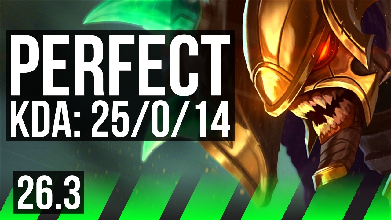 KHA’ZIX vs RENGAR (JGL) | Perfect KDA: 25/0/14, 54K Dano | KR Diamante | 26.3