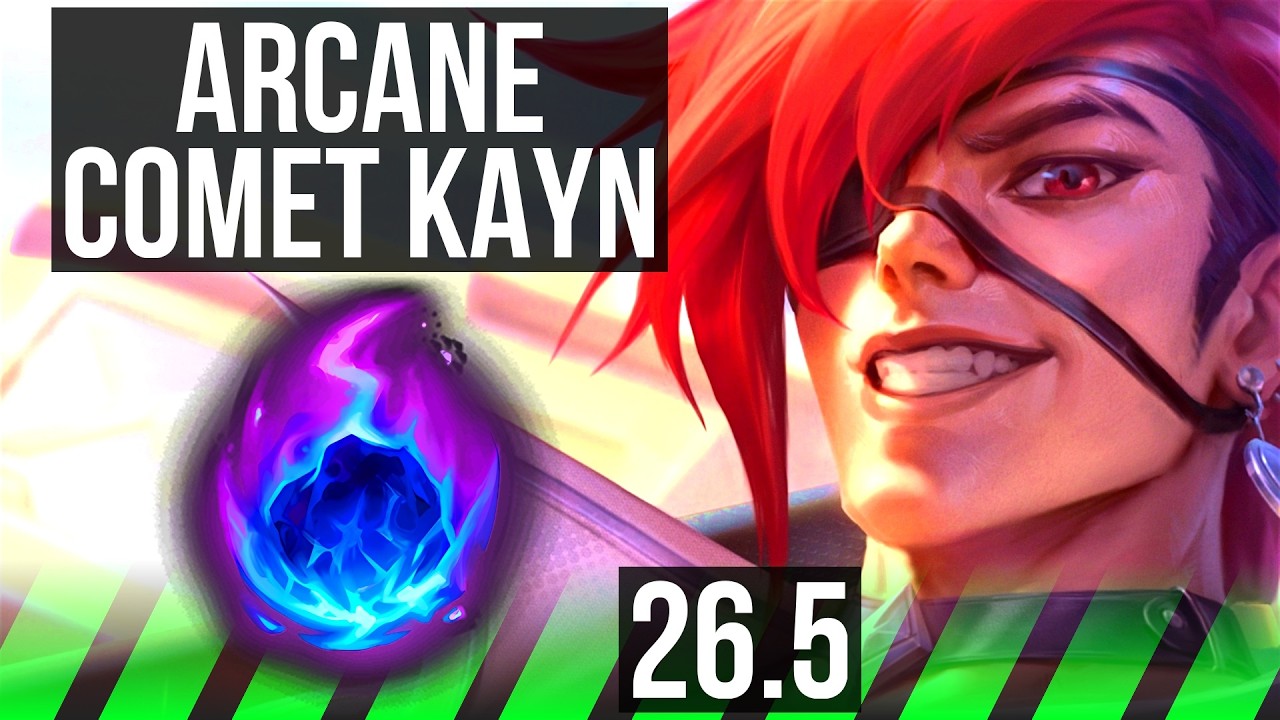 KAYN vs NAAFIRI (JGL) | Arcane Comet | EUW Desafiante | 26.5