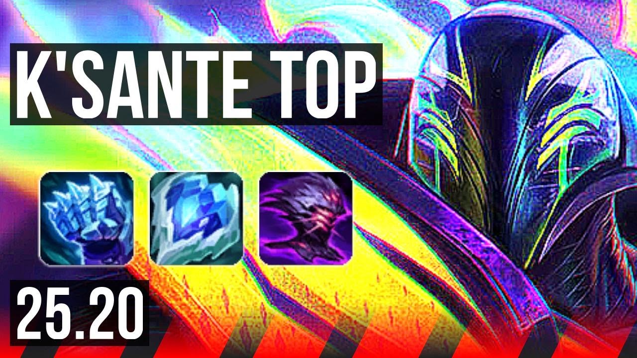 K’SANTE vs GAREN (TOP) | Retorno, 8/3/15, 34k Dano | EUW Mestre | 25.20