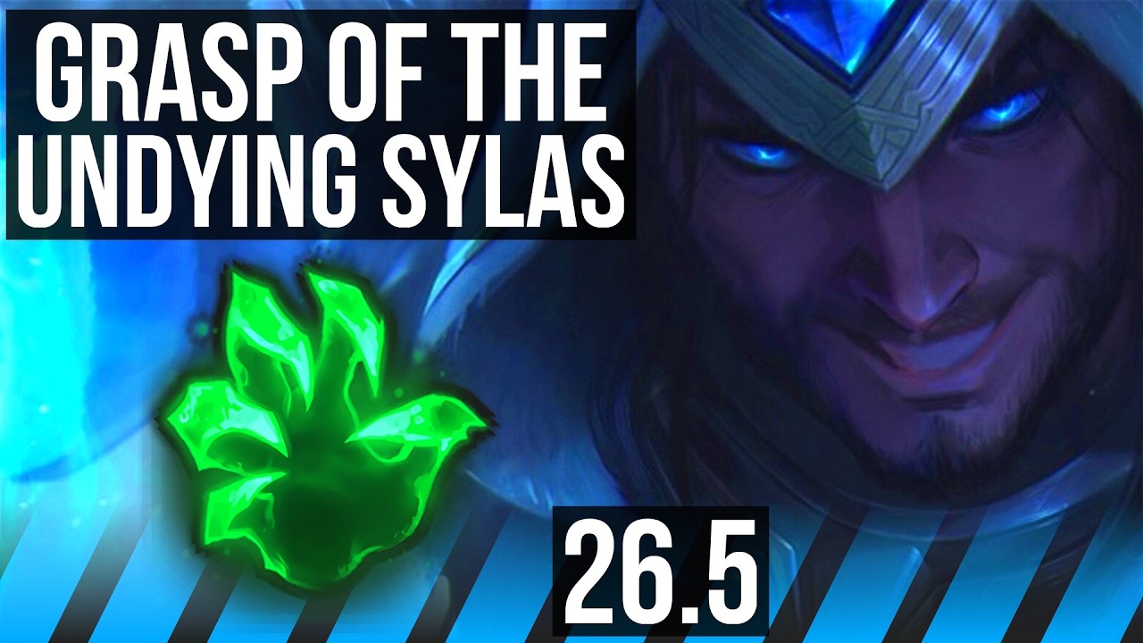 SYLAS vs AKALI (MID) | Grasp Of The Undying | KR Grão-Mestre | 26.5