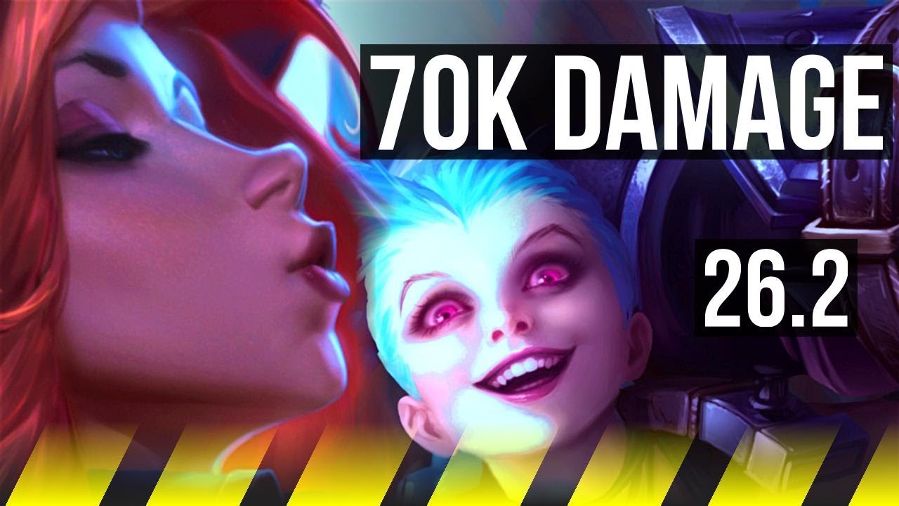 MISS FORTUNE & Zilean vs JINX & Lulu (ADC) | 70K Dano | EUNE Grão-Mestre&hellip;