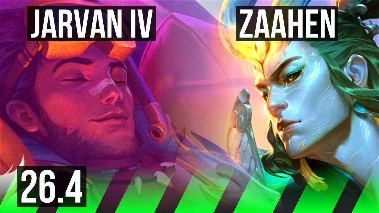 JARVAN IV vs ZAAHEN (JGL) | 36K Dano, 6k gold Retorno | EUW Mestre |&hellip;