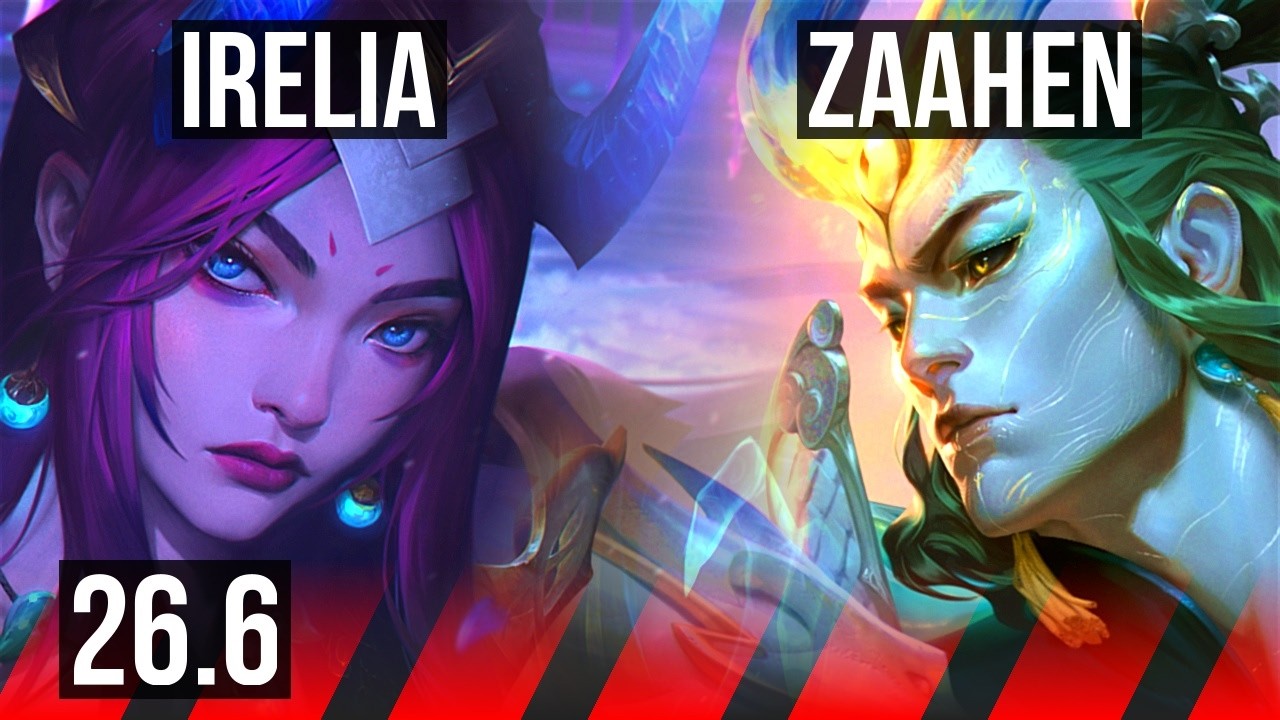 IRELIA vs ZAAHEN (TOP) | KR Mestre | 26.6