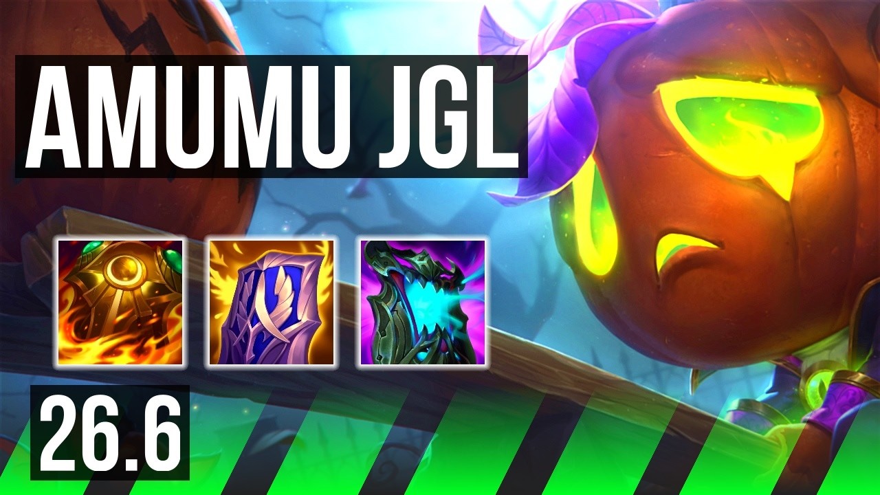 AMUMU vs SHACO (JGL) | EUW Mestre | 26.6