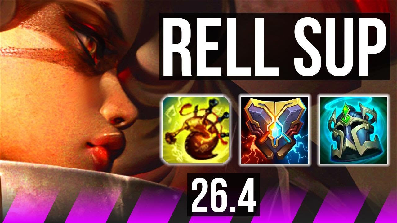 RELL & Corki vs NAUTILUS & Ezreal (SUP) | KR Mestre | 26.4