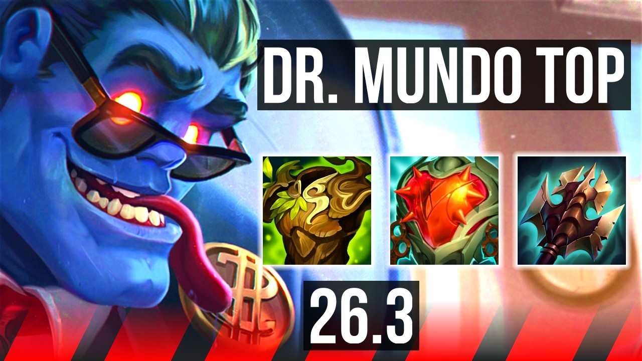 DR. MUNDO vs ZAAHEN (TOP) | EUW Mestre | 26.3