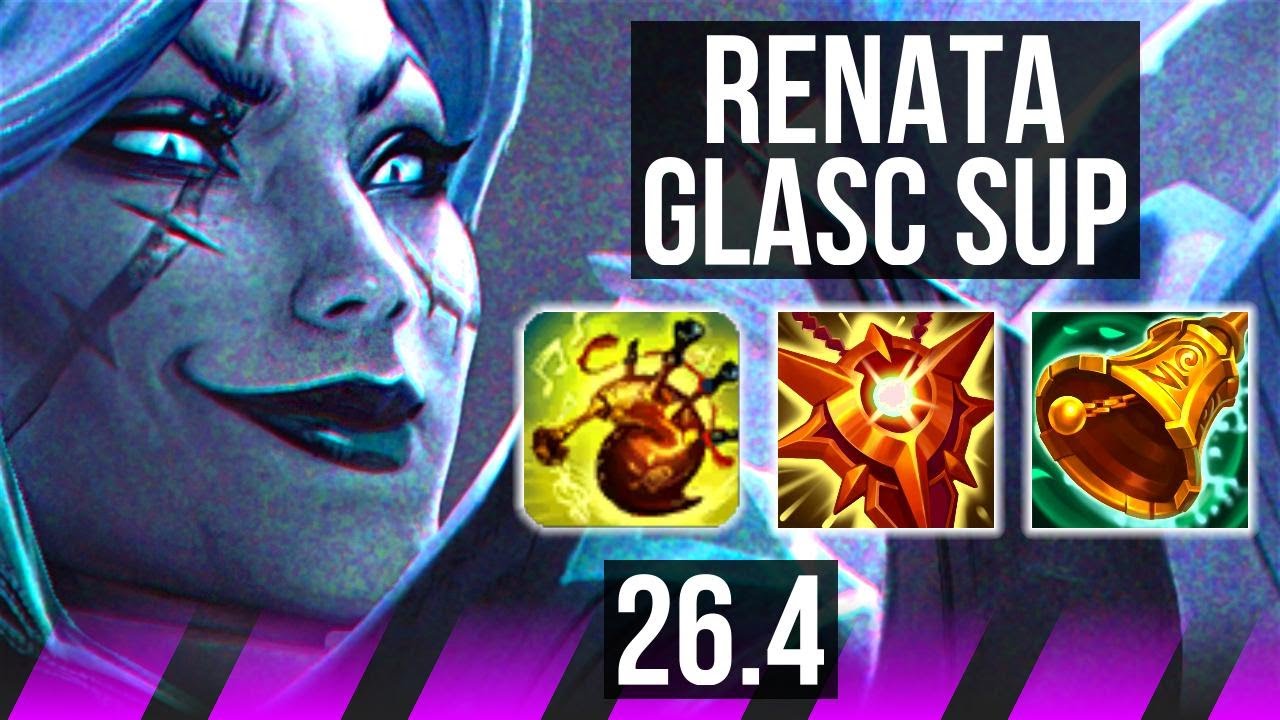 RENATA GLASC & Kalista vs NAUTILUS & Twitch (SUP) | Good KDA: 2/2/27 | EUW Mestre | 26.4