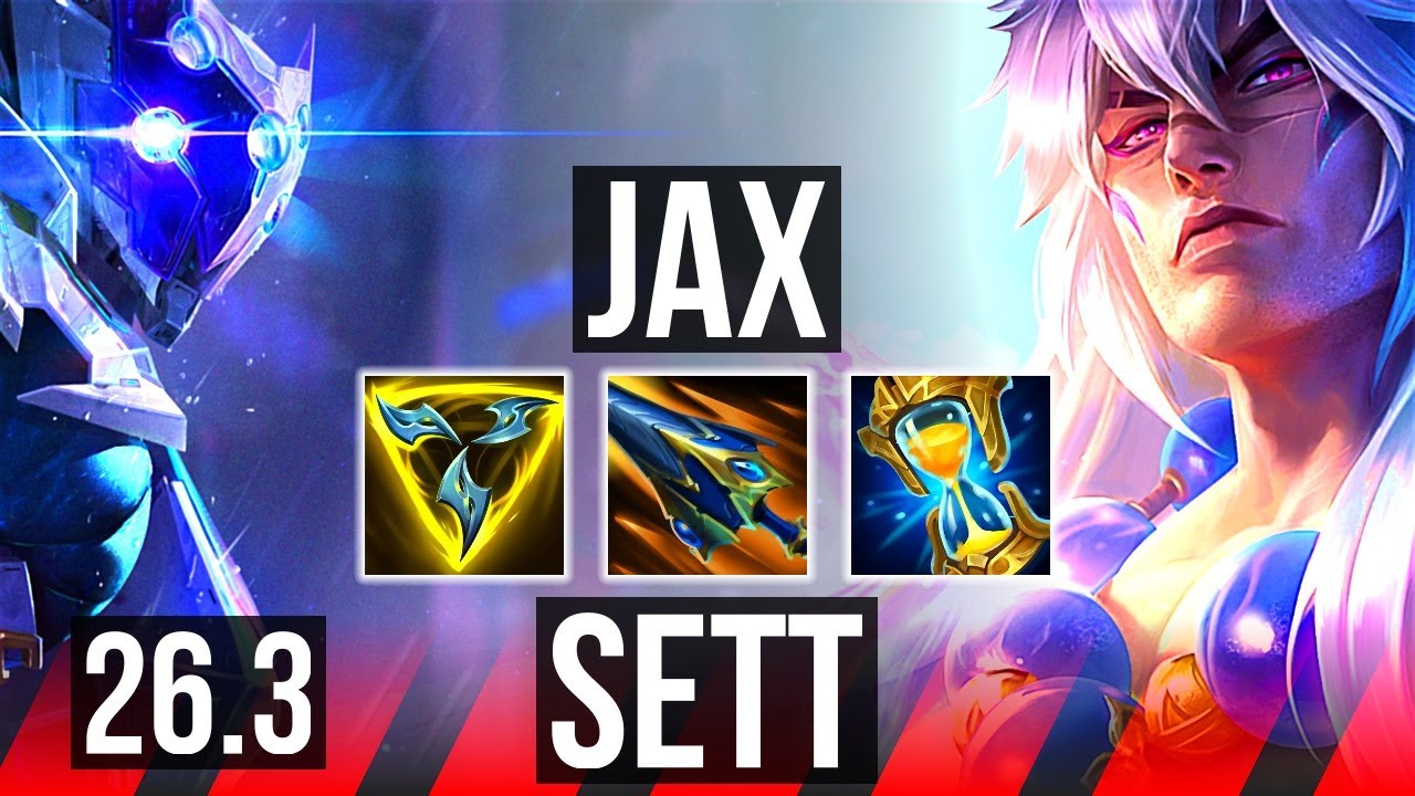 JAX vs SETT (TOP) | EUW Diamante | 26.3