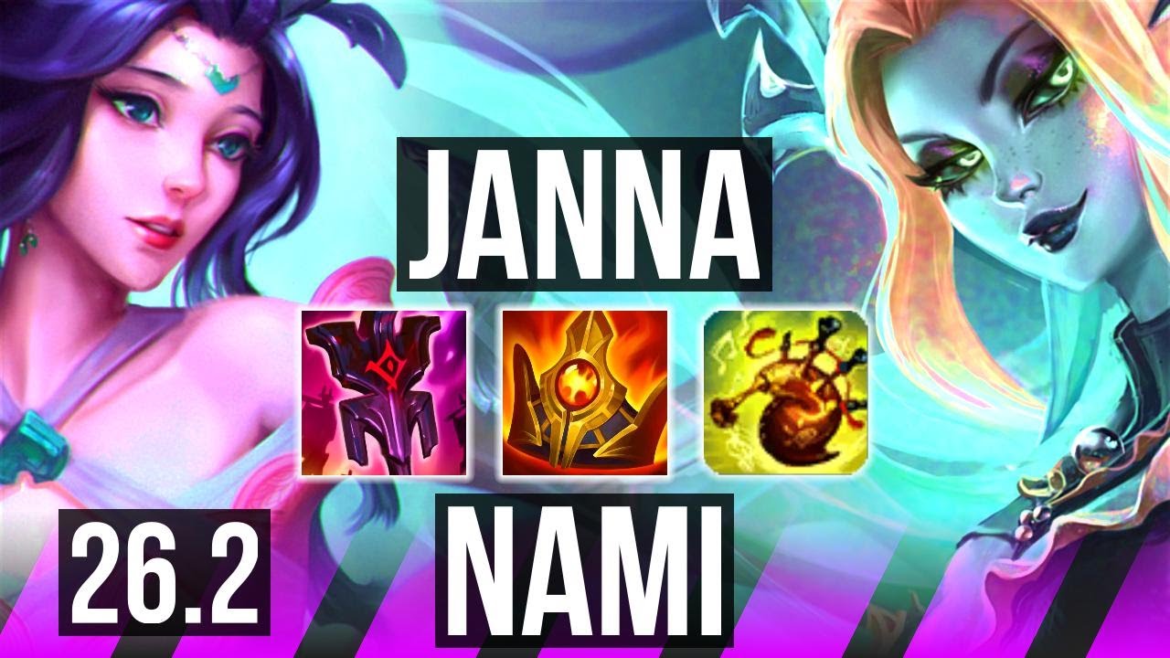 JANNA & Cassiopeia vs NAMI & Vayne (SUP) | 20K Dano | TR Desafiante |&hellip;
