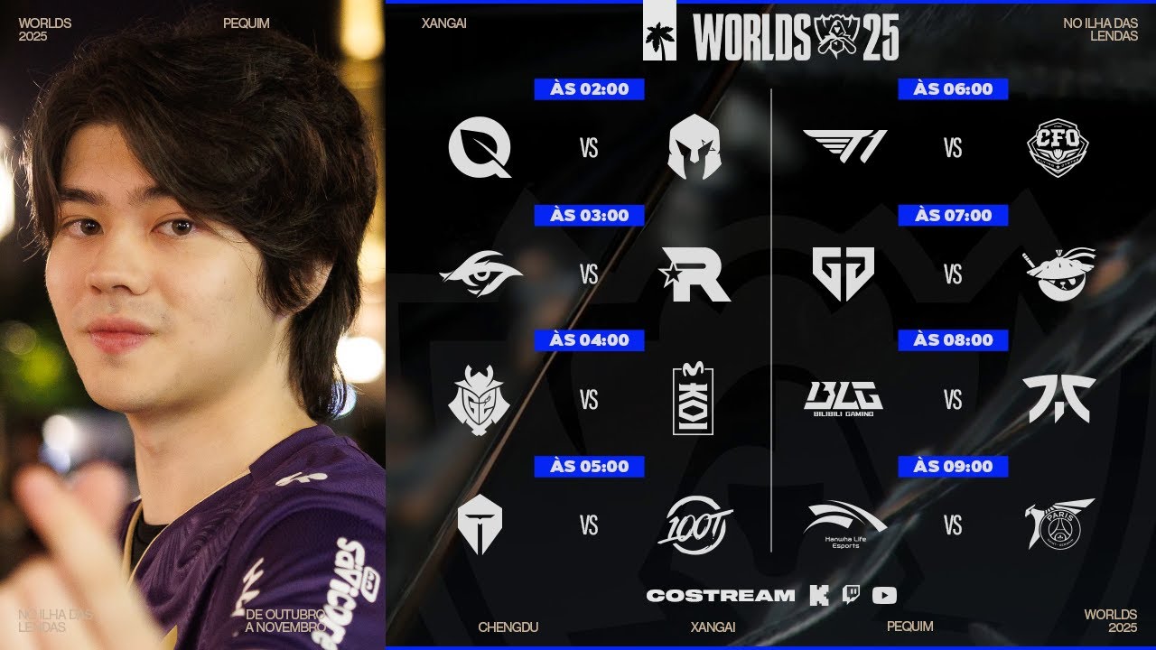 AO VIVO: VKS x FLY | #Worlds2025 – Fase suíça | ILHA DAS LENDAS !cupom !sadia !grupo !kbmidl