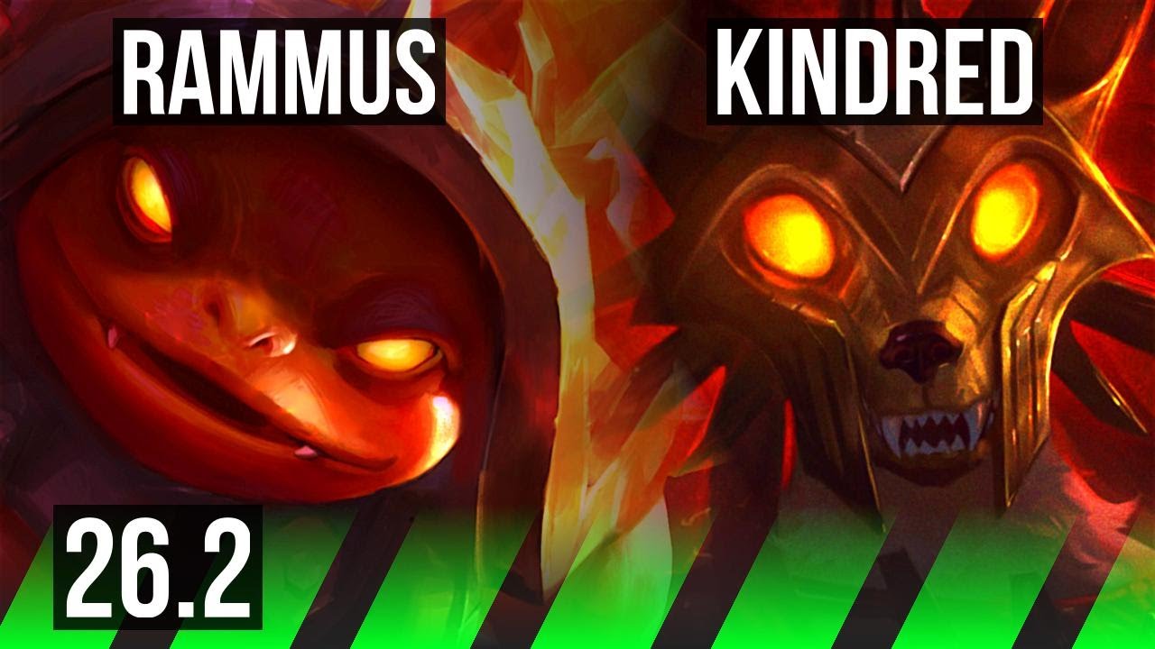 RAMMUS vs KINDRED (JGL) | EUW Mestre | 26.2