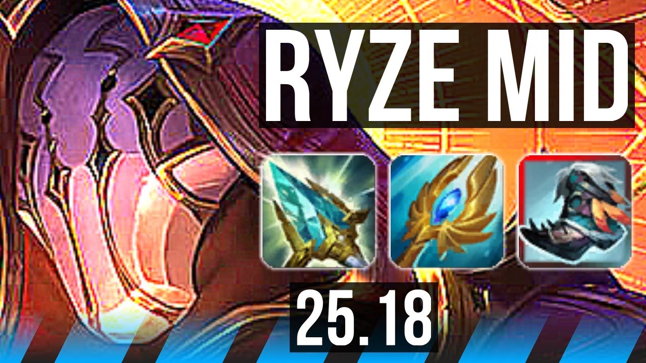 RYZE vs HWEI (MID) | 7/2/10 | EUW Mestre | 25.18