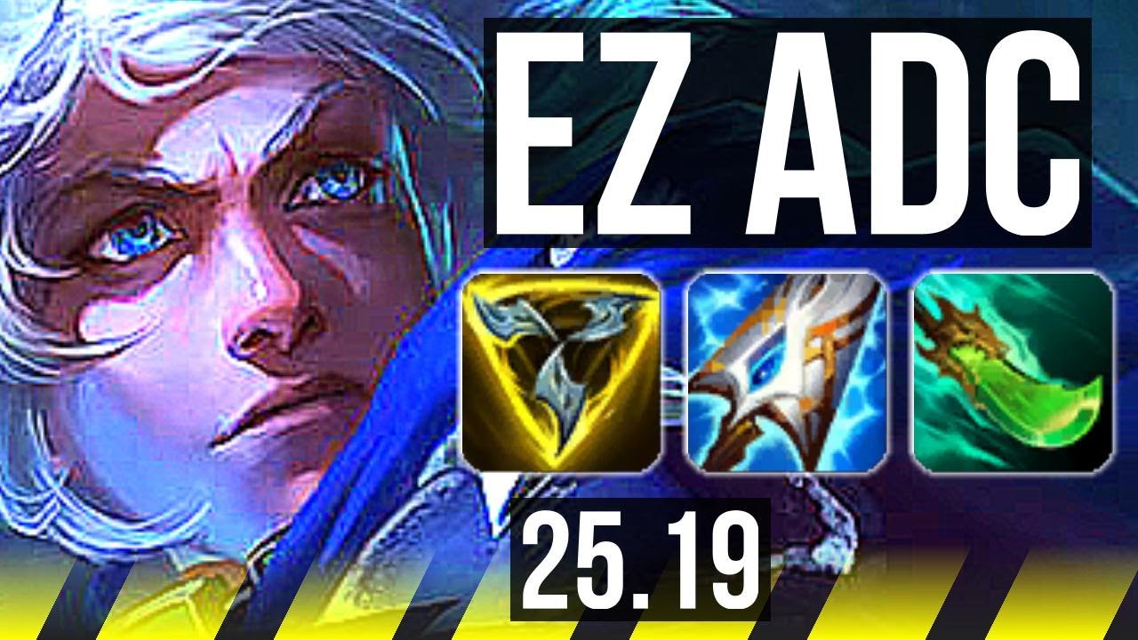 EZREAL & Seraphine vs ASHE & Janna (ADC) | KR Mestre | 25.19