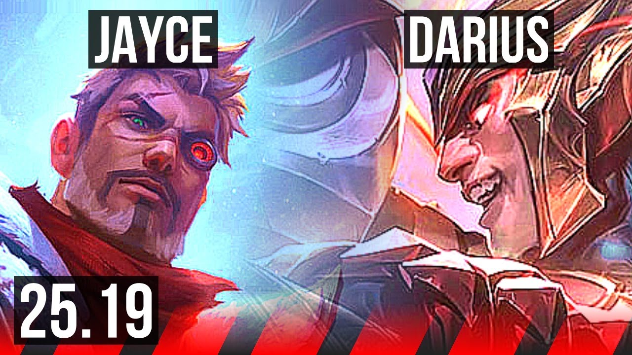 JAYCE vs DARIUS (TOP) | Retorno, Invencível | KR Mestre | 25.19