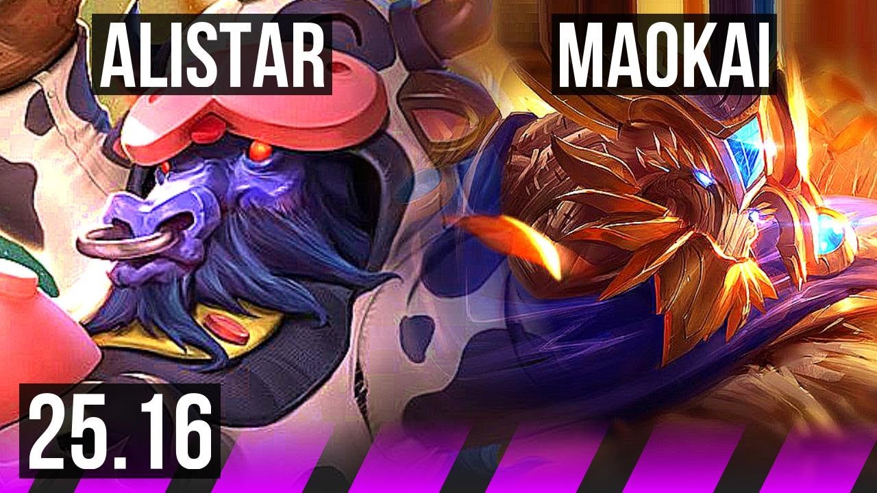 ALISTAR & Kalista vs MAOKAI & Kai’Sa (SUP) | KR Grão-Mestre | 25.16