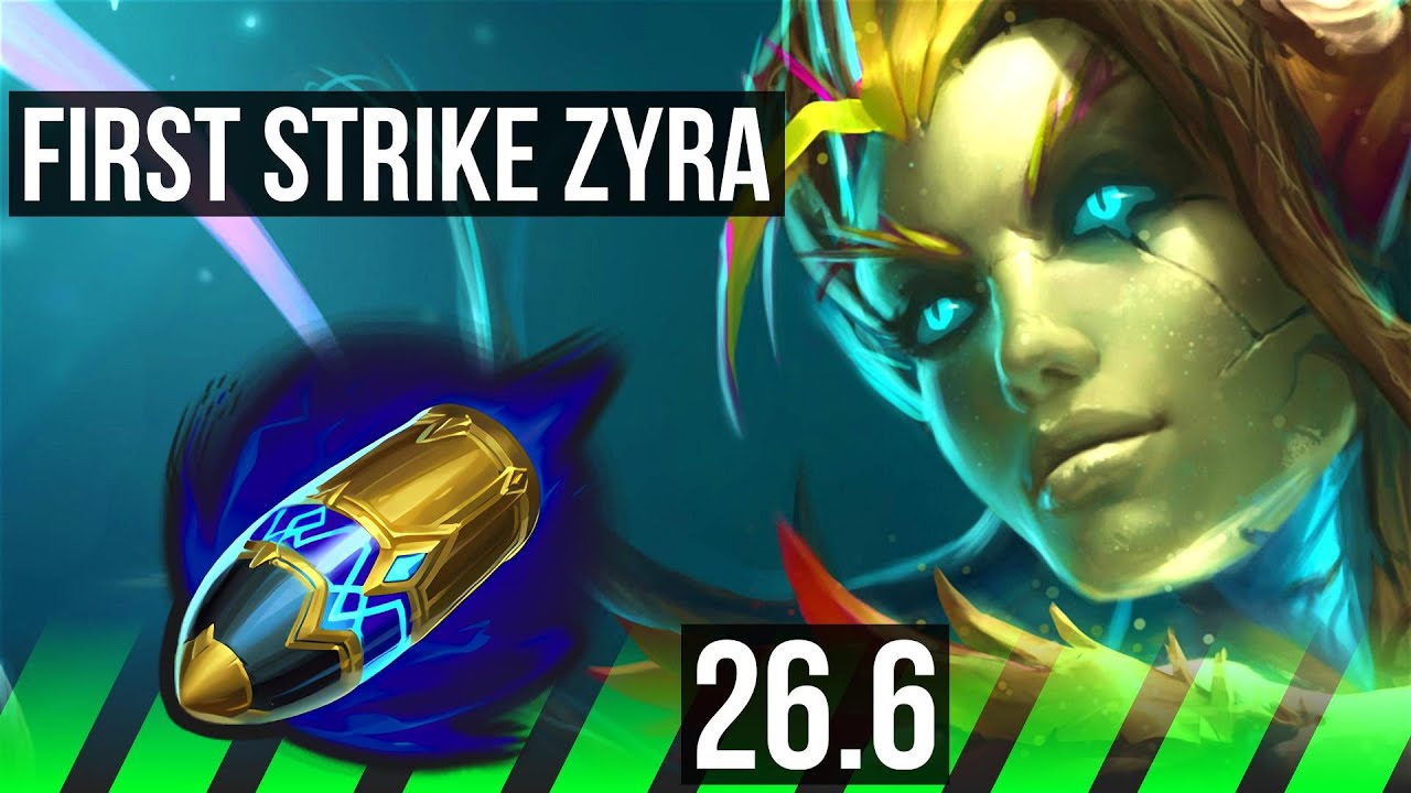 ZYRA vs EKKO (JGL) | 69K Dano, First Strike, 6k gold Retorno | NA Mestre | 26.6