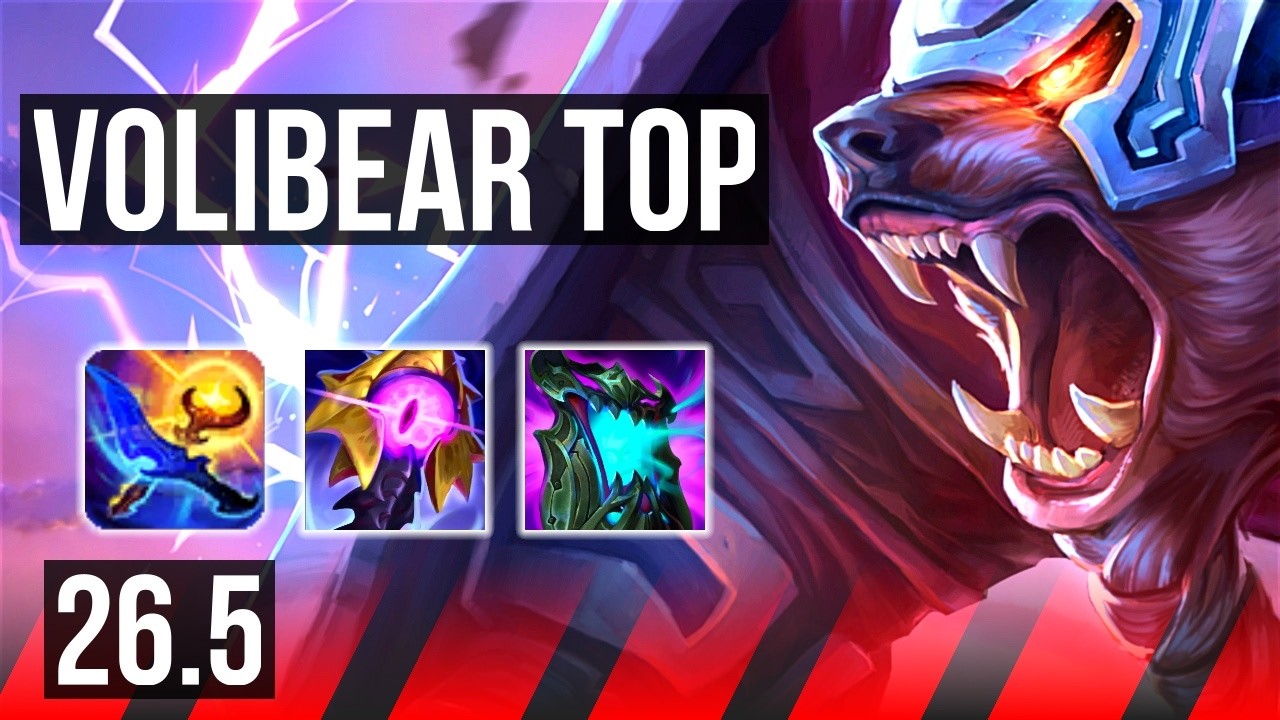 VOLIBEAR vs DARIUS (TOP) | 41K Dano | EUW Diamante | 26.5